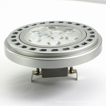 Neue Version Downlights 9LEDs 11W AR111 12V AC DC, G53 Basis Downlights 800lm